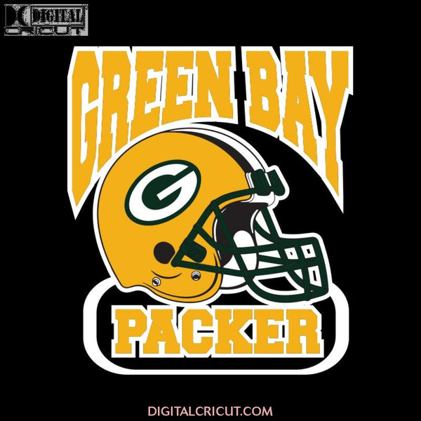 Packers Helmet Svg, Green Bay Packers Svg, Packers Quotes, Cricut Silhouette, Clipart, NFL Svg, Football Svg, Sport Svg 5