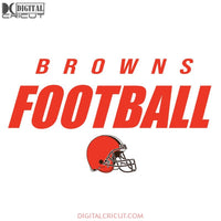 Cleveland Browns Svg, Logo Browns Svg, Love Browns Svg, Cricut File, Clipart, Football Svg, Skull Svg, NFL Svg, Sport Svg, Love Football Svg