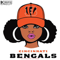 Cincinnati Bengals Black Girl Love Svg, Cricut File, NFL Svg, Sport Svg, Football Svg, Love Svg, Black Woman Svg, Clipart, Svg, Png, Eps, Dxf