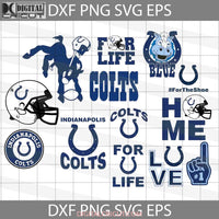 Indianapolis Colts Svg Cricut File Clipart Bundle Love Football Love Sport Svg Nfl Png Eps Dxf