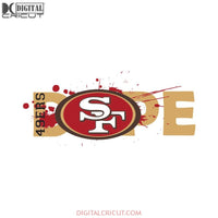 NFL Football DOPE, San Francisco 49ers Svg, Cricut File, Football Svg