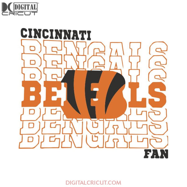 Cincinnati Bengals Svg, For Life Bengals Svg, Cricut File, Clipart, Football Svg, NFL Svg, Sport Svg, Love Football Svg, Love Bengals Svg12