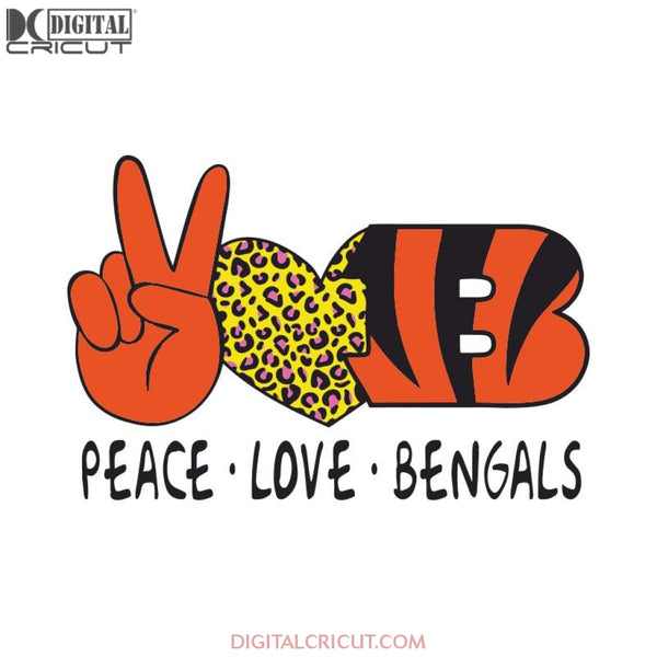 Cincinnati Bengals Svg, For Life Bengals Svg, Cricut File, Clipart, Football Svg, NFL Svg, Sport Svg, Love Football Svg, Love Bengals Svg26