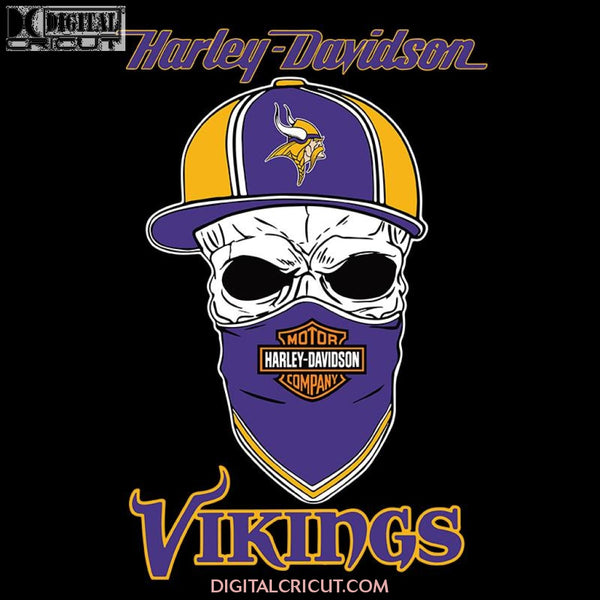 Minnesota Vikings Harley Davidson Svg, Harley Davidson Svg, NFL Svg, Cricut File, Clipart, Leopard Svg, Sport Svg, Football Svg