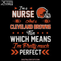 Cleveland Browns Svg, Nurse Browns Svg, Love Browns Svg, Cricut File, Clipart, Football Svg, Skull Svg, NFL Svg, Sport Svg, Love Football Svg