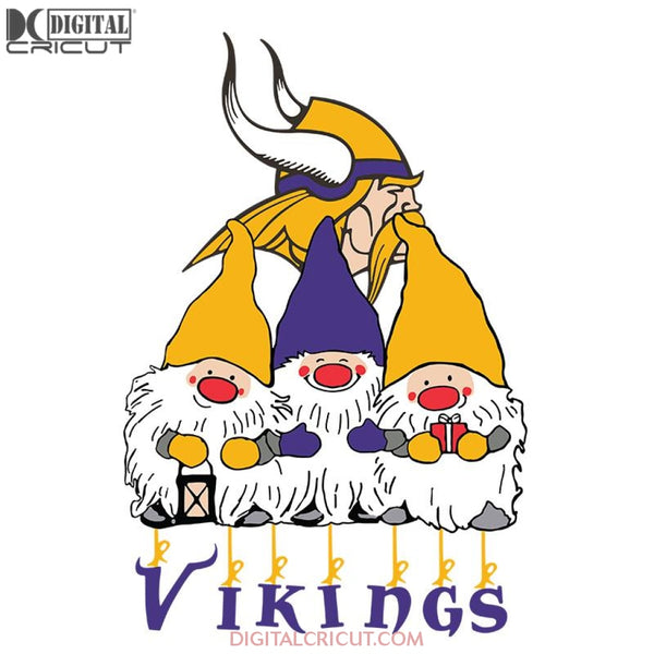Minnesota Vikings Svg, Vikings Logo Svg, Gnome Svg, NFL Svg, Cricut File, Clipart, Leopard Svg, Sport Svg, Football Svg