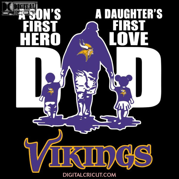 Minnesota Vikings Svg, Vikings Logo Svg, Love Dad Svg, NFL Svg, Cricut File, Clipart, Leopard Svg, Sport Svg, Football Svg
