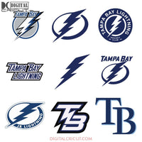 Tampa Bay Lighting Svg, Cricut File, Bundle, NHL Svg, Hockey Svg, Clipart