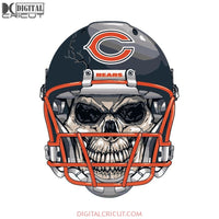 Chicago Bears Svg, Love Bears Svg, Football Bears Svg, NFL Svg, Cricut File, Clipart, Sport Svg, Football Svg, Love Sport Svg, Skull Svg