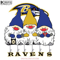 Baltimore Ravens Svg, Ravens Logo Gnome Svg, NFL Svg, Sport Svg, Football Svg, Christmas Svg, Cricut File, Clipart, Love Football Svg