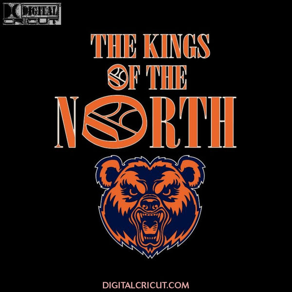 Chicago Bears Svg, Love Bears Svg, Football The Kings Of The North Bears Svg, NFL Svg, Cricut File, Clipart, Sport Svg, Football Svg, Love Sport Svg