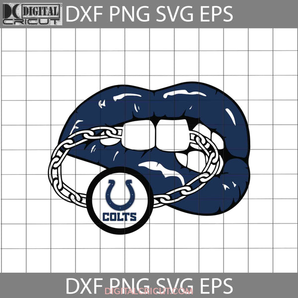 Indianapolis Colts Lips Svg Nfl Love Football Team Cricut File Clipart Sexy Png Eps Dxf