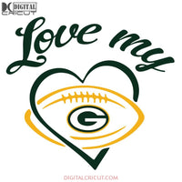 Packers Lips Football Svg, Green Bay Packers Svg, Packers Quotes, Cricut Silhouette, Clipart, NFL Svg, Football Svg, Sport Svg