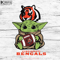 Baby Yoda Star Wars, Cincinnati Bengals Svg, NFL Svg, Football Svg, Cricut File, Svg