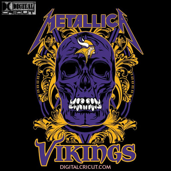 Minnesota Vikings Svg, Vikings Logo Svg, Metallica Vikings Svg, NFL Svg, Cricut File, Clipart, Leopard Svg, Sport Svg, Football Svg2