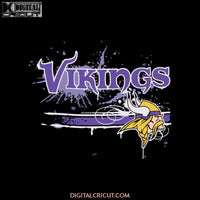 Minnesota Vikings Svg, Vikings Football Svg, Love Svg, NFL Svg, Cricut File, Clipart, Leopard Svg, Sport Svg, Love, Football Svg15