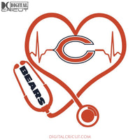 Chicago Bears Svg, Love Bears Svg, Football Logo Bears Svg, NFL Svg, Cricut File, Clipart, Sport Svg, Football Svg, Love Sport Svg39