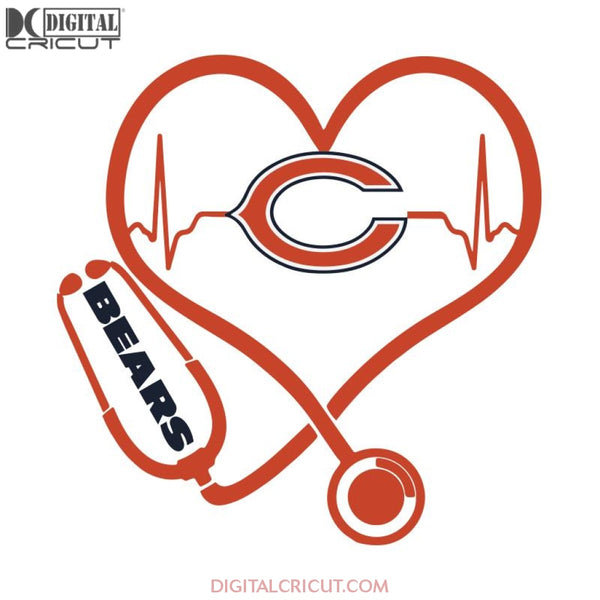 Chicago Bears Svg, Love Bears Svg, Football Logo Bears Svg, NFL Svg, Cricut File, Clipart, Sport Svg, Football Svg, Love Sport Svg39