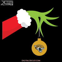 The Grinch Christmas Decoration Jacksonville Jaguars NFL Svg, Cricut File, Clipart, Green Bay Packers Svg, NFL Svg, Football Svg, Christmas Svg, Png, Eps, Dxf