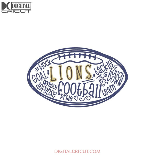 Lions Love Svg, Football Lions Svg, Love Lions Svg, NFL Svg, Cricut File, Clipart, Detroit Lions Svg, Football Svg, Sport Svg, Love Football Svg43