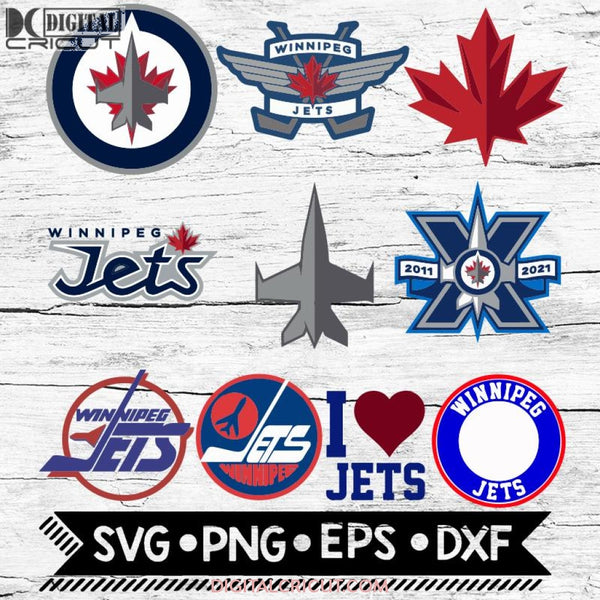 Winnipeg Jets Svg Logo Nhl Bundle