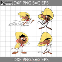 Speedy Gonzales Svg Looney Tunes Svg Bundle Cartoon Cricut File Clipart Png Eps Dxf