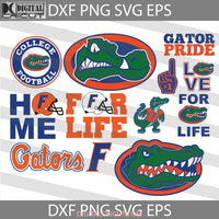 Florida Gators Svg Cricut File Clipart Bundle Love Football Love Sport Nfl Png Eps Dxf