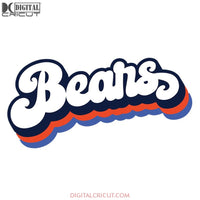 Chicago Bears Svg, Love Bears Svg, Football Logo Bears Svg, NFL Svg, Cricut File, Clipart, Sport Svg, Football Svg, Love Sport Svg12