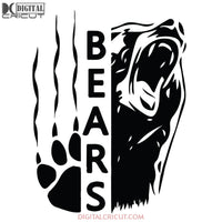 Chicago Bears Svg, Love Bears Svg, Football Logo Bears Svg, NFL Svg, Cricut File, Clipart, Sport Svg, Football Svg, Love Sport Svg42