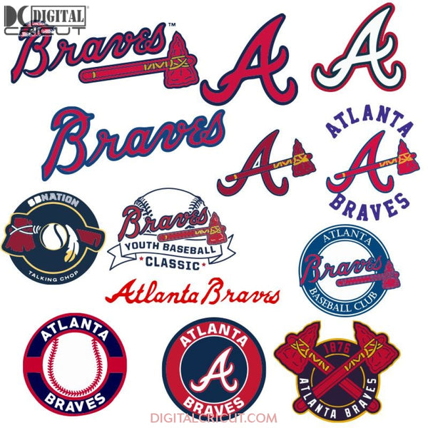 Atlanta Braves Clipart Png Mlb Baseball Svg Design Files