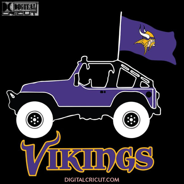 Minnesota Vikings Svg, Jeep Svg, Cricut File, Clipart, Football Svg, Sport Svg, Love Sport Svg, Love Football Svg, NFL Svg, Png, Eps, Dxf