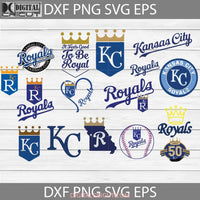 Kansas City Royals Svg Love Baseball Mom Sport Team Bundle Mlb Clipart Cricut File Svg Png Eps Dxf