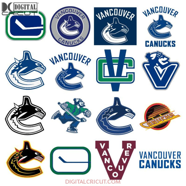 Vancouver Canucks Logo Nhl Svg Bundle