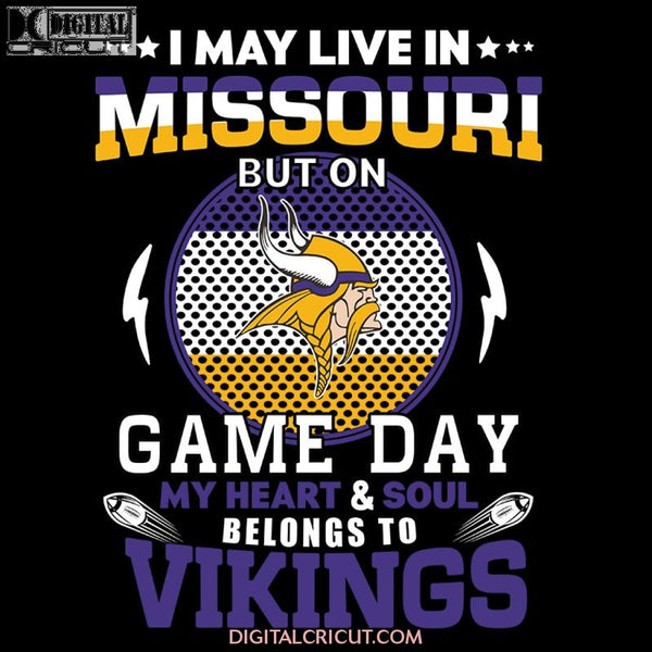Minnesota Vikings Svg, Game Day Svg, Cricut File, Clipart, NFL Svg, Football Svg, Sport Svg, Love Football Svg, Png, Eps, Dxf