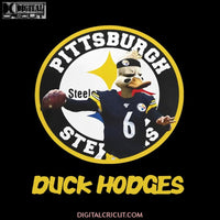 Duck Devlin Hodges leads Pittsburgh Steelers PNG, NFL Png, Sport Png, Football Png, Love Football Png, Printable Png file 300 DPI