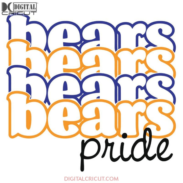 Chicago Bears Svg, Love Bears Svg, Football Logo Bears Svg, NFL Svg, Cricut File, Clipart, Sport Svg, Football Svg, Love Sport Svg9