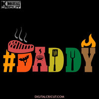 Daddy Fathers Day Svg Files For Silhouette Cricut Dxf Eps Png Instant Download