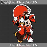 Daffy Duck And Minnie Love Cleveland Browns Svg Nfl Football Team Cricut File Clipart Png Eps Dxf