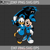 Daffy Duck And Minnie Love Carolina Panthers Svg Nfl Football Team Cricut File Clipart Png Eps Dxf