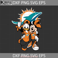Daffy Duck And Minnie Love Miami Dolphins Svg Nfl Football Team Cricut File Clipart Png Eps Dxf