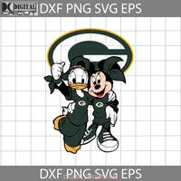 Daffy Duck And Minnie Love Green Bay Packers Svg Nfl Football Team Cricut File Clipart Png Eps Dxf