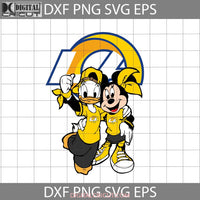 Daffy Duck And Minnie Love Los Angeles Rams Svg Nfl Football Team Cricut File Clipart Png Eps Dxf