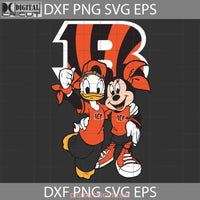Daffy Duck And Minnie Love Cincinnati Bengals Svg Nfl Football Team Cricut File Clipart Png Eps Dxf
