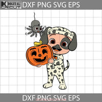 Dalmatian Pumpkin Svg Halloween Cricut File Clipart Png Eps Dxf