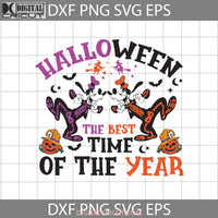 Dancing Skeleton Svg Halloween The Best Time Of Year Svg Gift Cricut File Clipart Png Eps Dxf