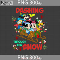 Dashing Through The Snow Png Christmas Gift Digital Images 300Dpi