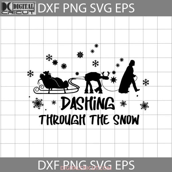 Dashing Through The Snow Svg Christmas Cricut File Clipart Png Eps Dxf