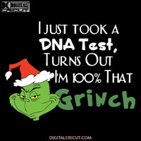 DNA Test Grinch Christmas Svg, Grinch Funny Svg, Cricut File, Clipart, Candy Svg, Christmas Svg, Merry Christmas Svg, Light Svg