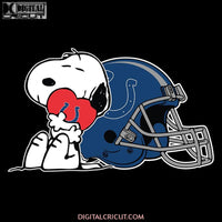 Colts Snoopy Love Svg, Cricut File, NFL Svg, Sport Svg, Football Svg, Love Svg, Snoopy Svg, Clipart, Svg, Png, Eps, Dxf