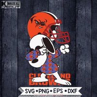 Cleveland Browns Snoopy Dabbing Svg, NFL Svg, Football Svg, Cricut File, Svg